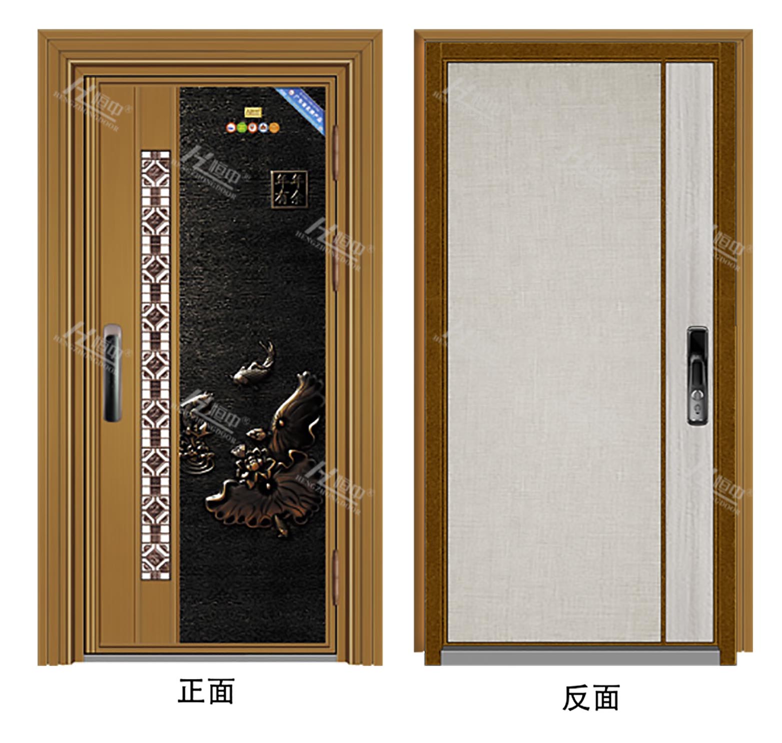鑄鋁防火門B